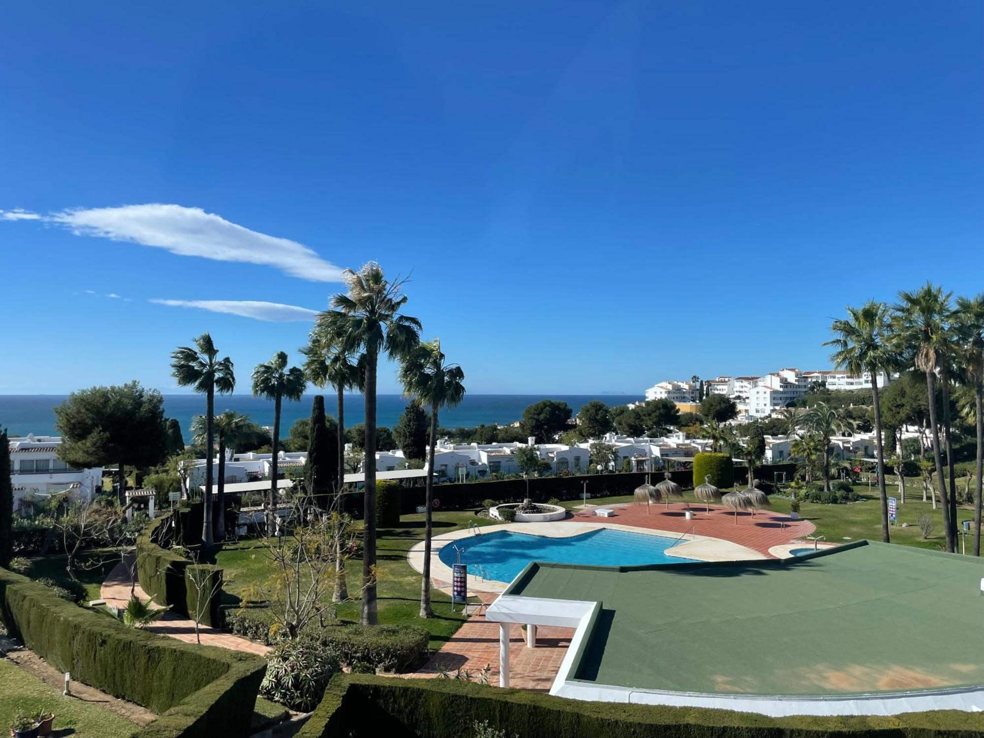 Amazing Sea View Apartment In Miraflores La Cala De Mijas Luaran gambar