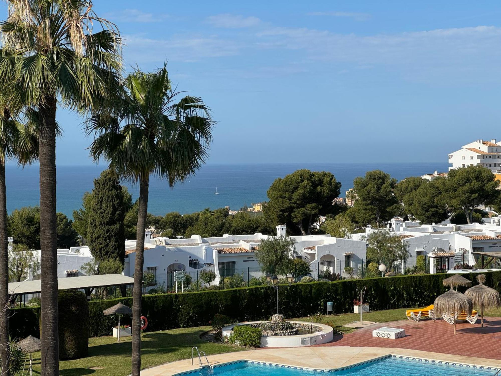 Amazing Sea View Apartment In Miraflores La Cala De Mijas Luaran gambar