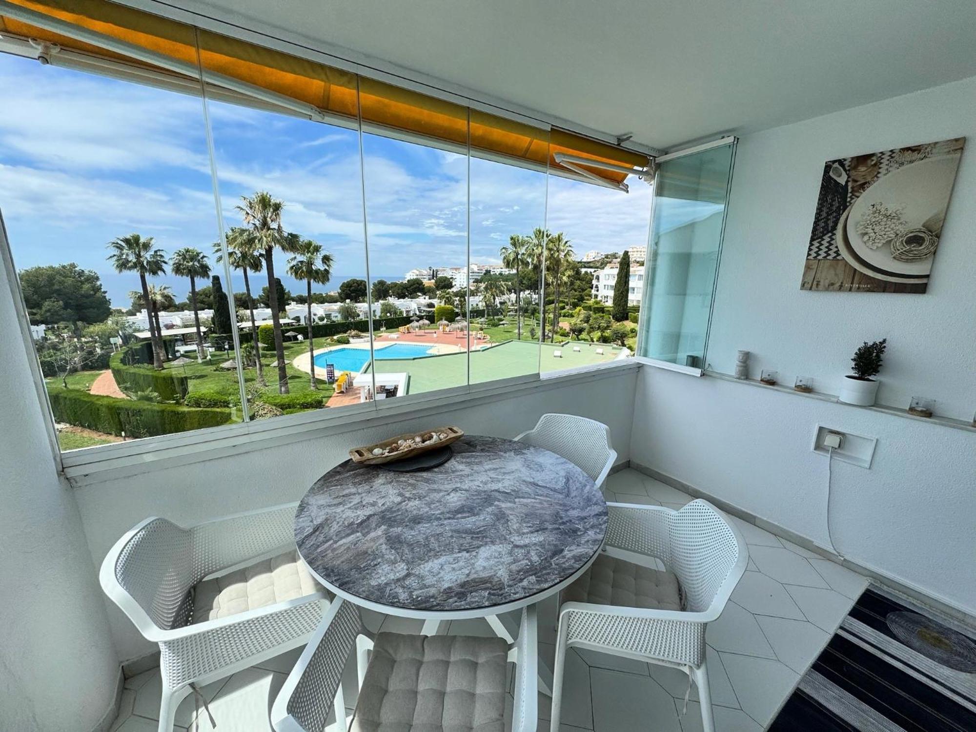 Amazing Sea View Apartment In Miraflores La Cala De Mijas Luaran gambar