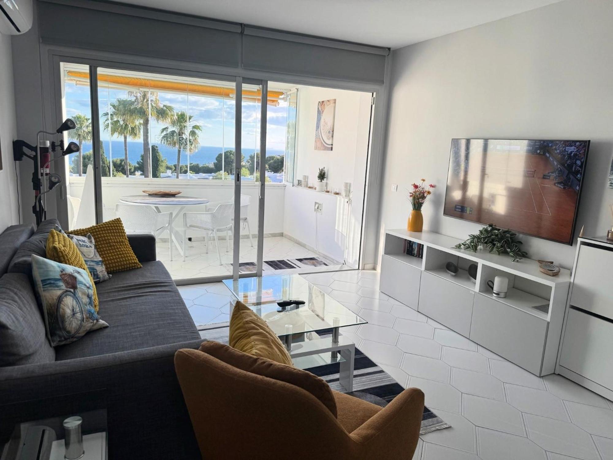 Amazing Sea View Apartment In Miraflores La Cala De Mijas Luaran gambar