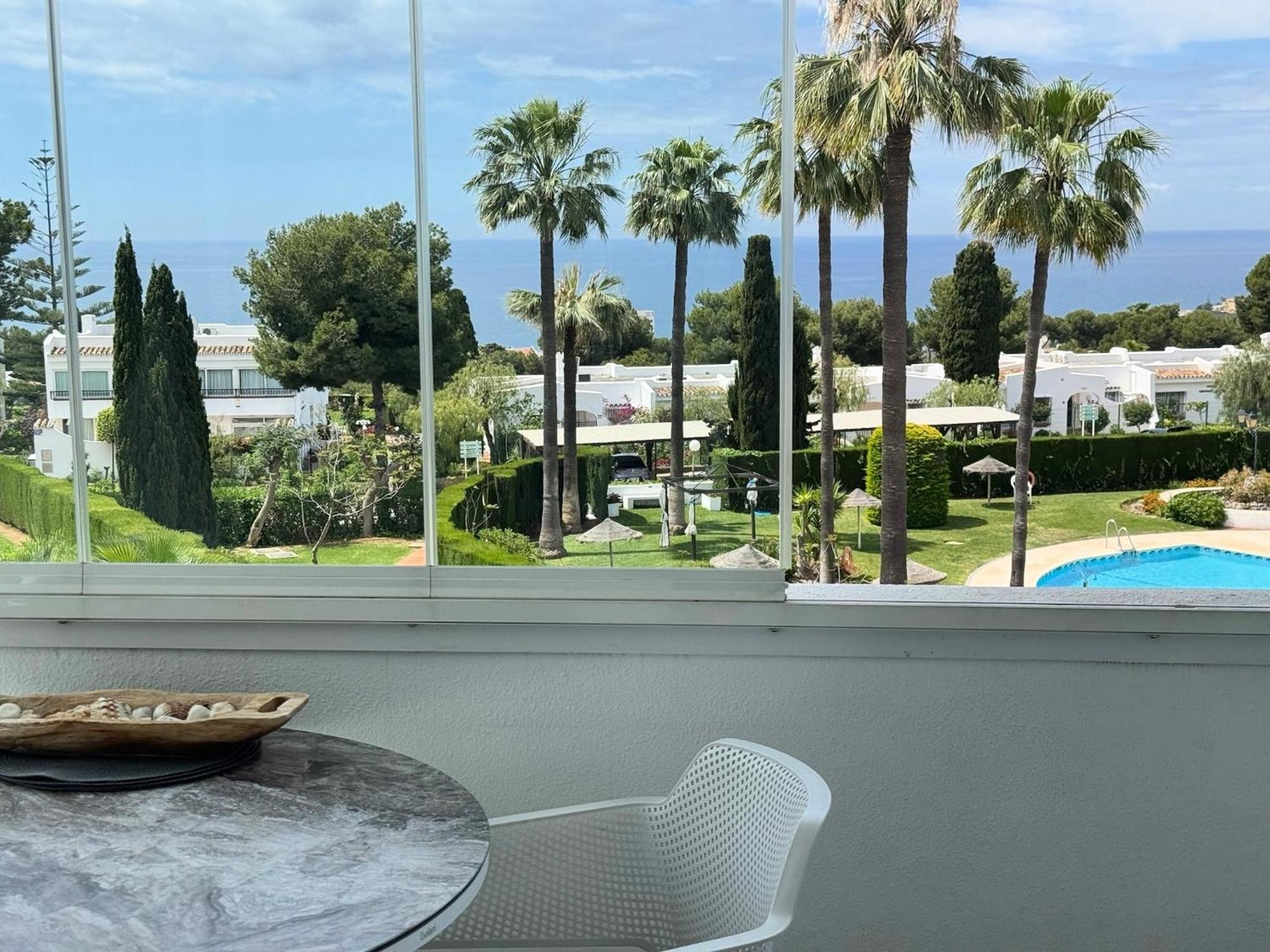 Amazing Sea View Apartment In Miraflores La Cala De Mijas Luaran gambar