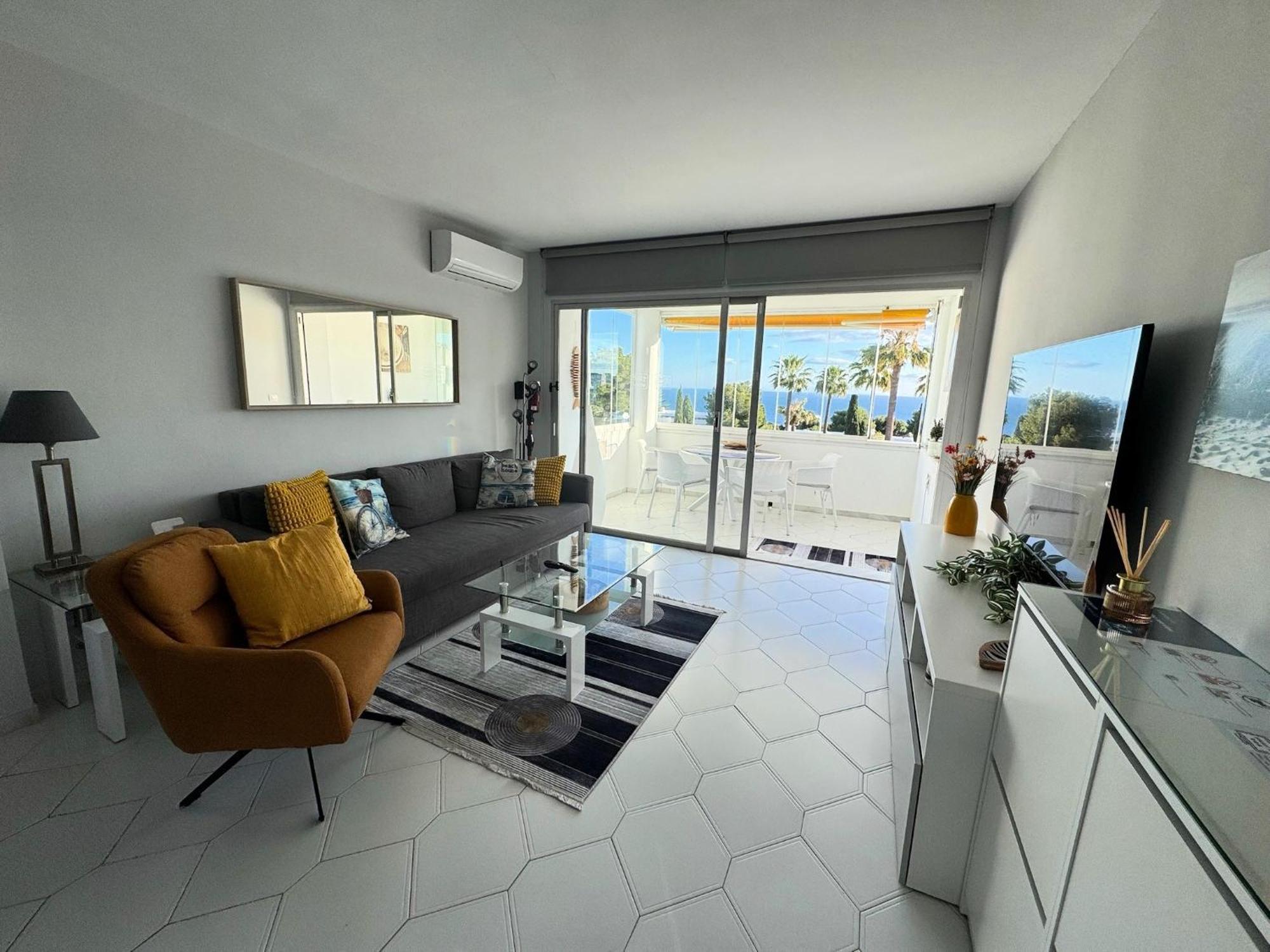 Amazing Sea View Apartment In Miraflores La Cala De Mijas Luaran gambar